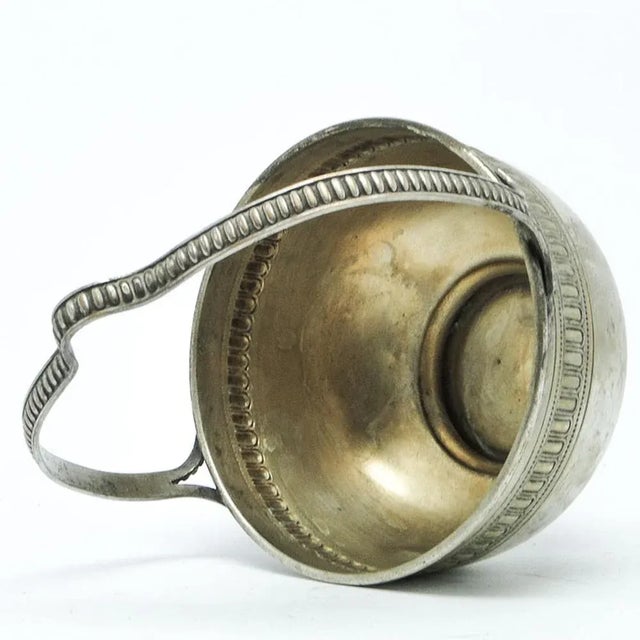 Sugar Bowl, Belgium, 1900s For Sale - Image 6 of 8
