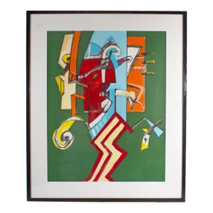 Abstract Mixed Media Painting by James L. Bruch