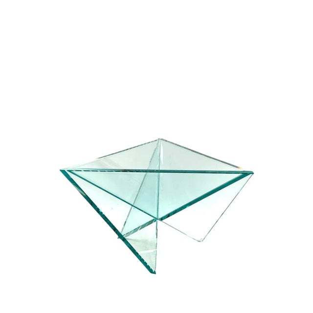 Postmodern Molded Glass Bowl / Centerpiece, Rsvp Italy 1980s For Sale - Image 10 of 12