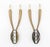 Metal Art Deco Style Brass 2-Branch Wall Sconces, Pair For Sale - Image 7 of 7