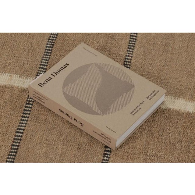 Rug & Kilim’s Scandinavian-Inspired Rug, Beige-Brown Earth Tones With Stripes For Sale - Image 9 of 9