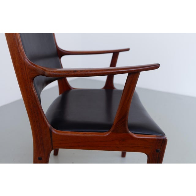 Danish Rosewood Armchair by Johannes Andersen for Uldum Møbelfabrik, 1960s For Sale - Image 11 of 18