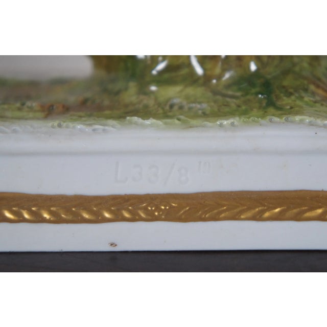 Late 19th Century Antique Kister Porcelain Joachim Murat French Revolution Figurine Statue For Sale - Image 6 of 13