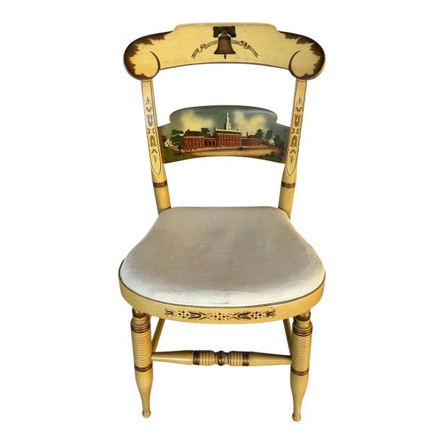 (A) Hitchcock Limited Edition Philadelphia Independence Hall Chair (188/400) For Sale