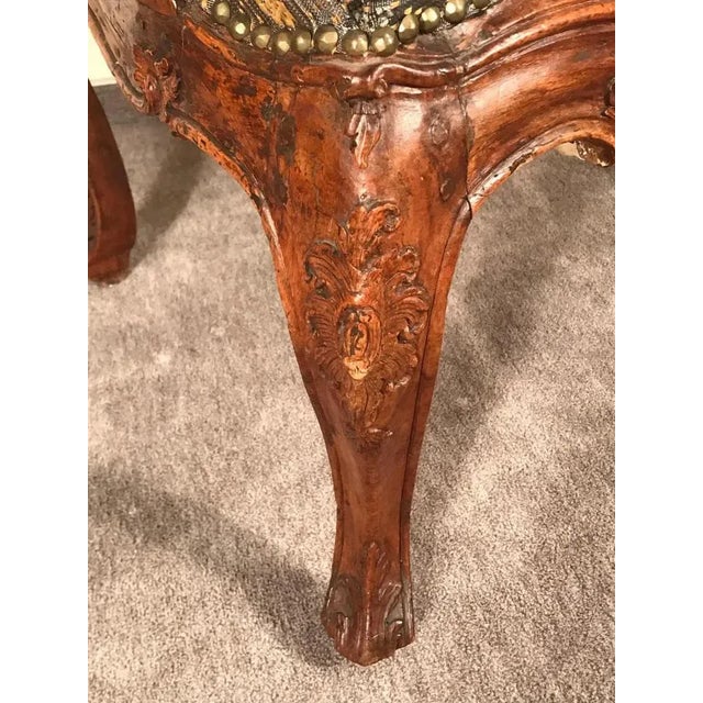 Baroque Baroque Armchair, South Germany, 1750s For Sale - Image 3 of 8