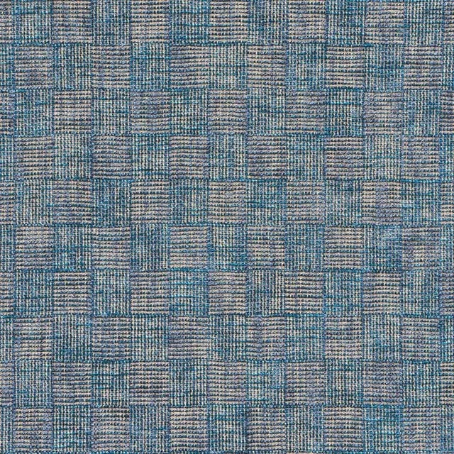 Contemporary Sample - Schumacher Yuma Fabric in Cadet For Sale - Image 3 of 3