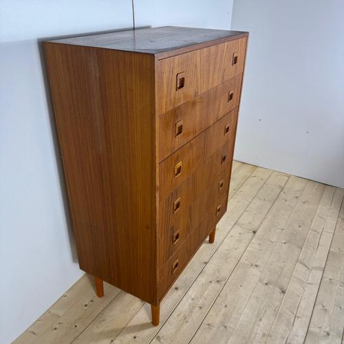 Teak Chest of Drawers – Denmark (1960s)