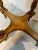 Vintage Bronze Ormolu-Mounted Oval Marquetry End or Side Table, C. 1940s For Sale - Image 11 of 12