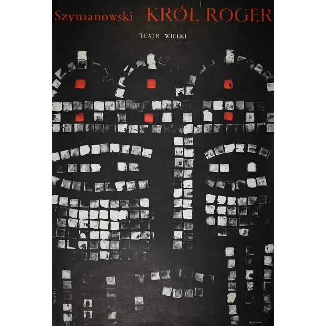 Waldemar Świerzy, Great Theater, Original Poster, 1968 For Sale