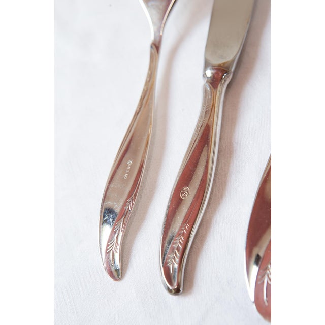 Silver Polish Cutlery Set for Six by Hefra Amerykański, 1990s, Set of 40 For Sale - Image 8 of 16