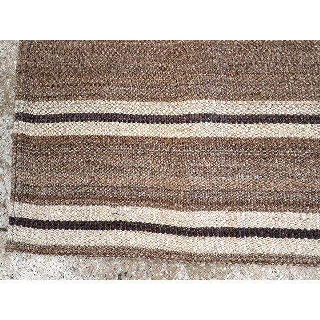 Mid 20th Century Galerie Shabab Collection Mid-20th Century Turkish Flatweave Kilim Runner For Sale - Image 5 of 7