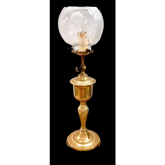 Antique Turkish Oil Lamp Now Electrified Chairish