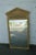 Brown French Painted Wall Bathroom Vanity Mirror For Sale - Image 8 of 9