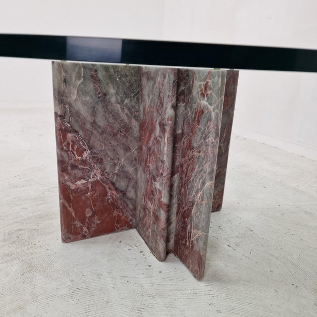 Italian Marble Coffee Table, 1980s For Sale - Image 18 of 18