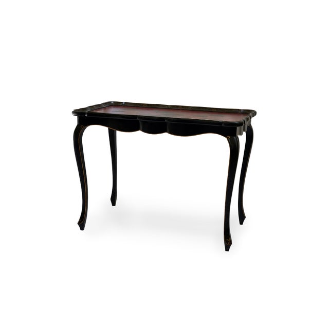 2000 - 2009 Chinoiserie Style Cocktail Table For Sale - Image 5 of 11