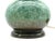Space Age Table Lamp with Large 3-tier Ceramic Lamp Base in Emerald Green from Kaiser Leuchten For Sale - Image 6 of 13
