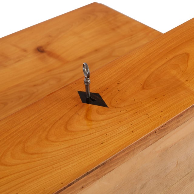 Biedermeier Chest of Drawers in Cherrywood, 1820 For Sale - Image 11 of 14