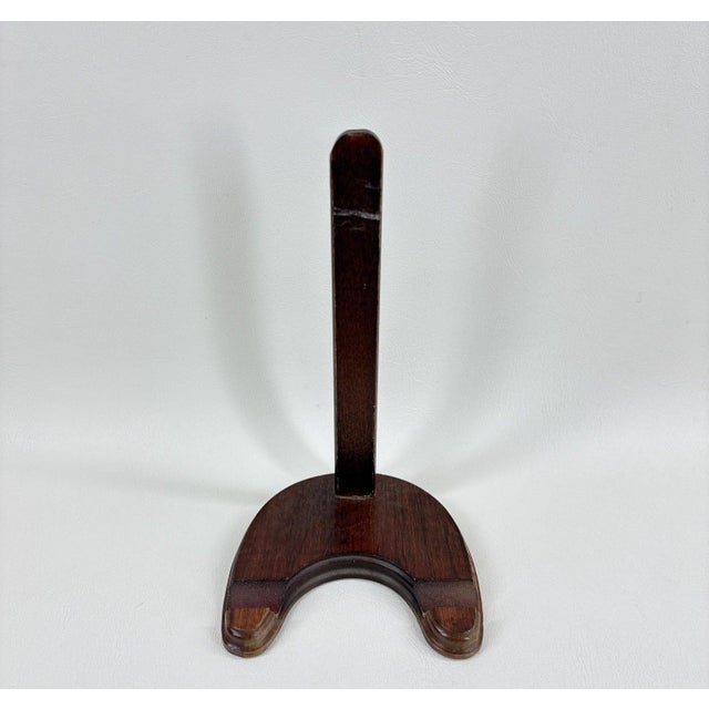 Ceramic Rare 19th C. Qing Dynasty Chinese Export Blue Nanking Porcelain Landscape Plate For Sale - Image 7 of 7