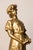 Early 20th-Century French Gilded Metal Statue – “Rêverie” For Sale In Atlanta - Image 6 of 8