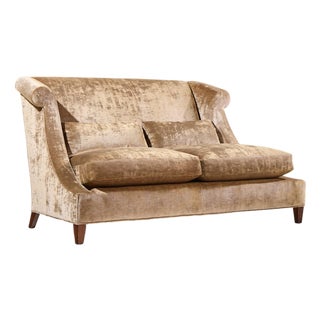 Thomas Pheasant for Baker Furniture Villa Settee Sofa For Sale