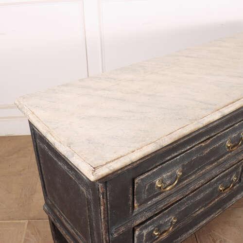 English Painted Dresser Base For Sale - Image 15 of 18