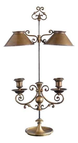 Brass Bouillotte Lamp