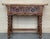 Early 20th Century Large Spanish Nightstand or Low Console Table with Drawer For Sale - Image 16 of 18