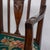 Traditional 19th-Century Federal Style Mahogany Triple Chair-Back Settee For Sale - Image 3 of 9