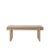 Beige minimal bench by Kristina Dam Studio Materials: Solid oak with oil treatment, beige textile. Also available in other...