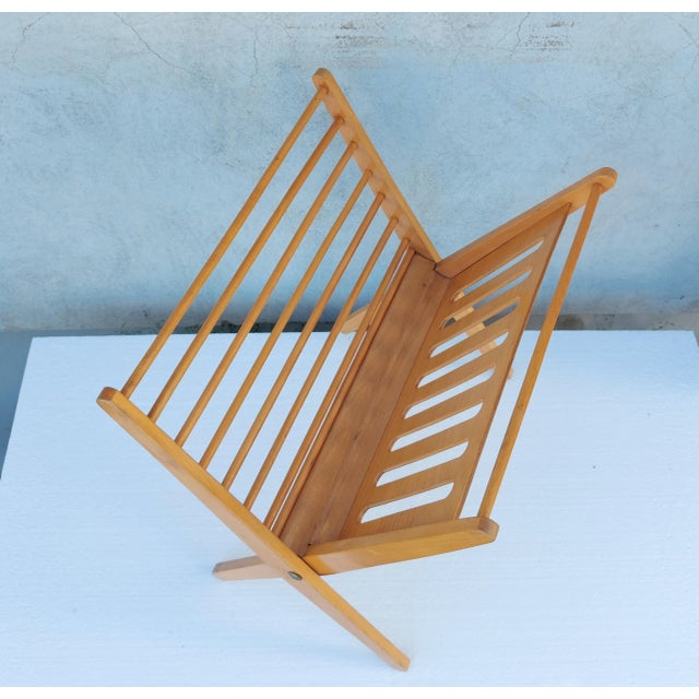 Folding Magazine Rack by Cees Braakman, Produced in Yugoslavia 60s ...