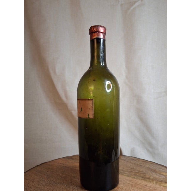Rare Private Reserve Château Mouton Rothschild 1945 "Victory" Vintage – Unique Hand-Labeled Specimen For Sale - Image 12 of 16