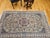 Vintage Persian Nain Area Rug, Hand-Knotted Wool & Silk, Floral Pattern, 4x7, Ivory & Blue For Sale In Chicago - Image 6 of 17