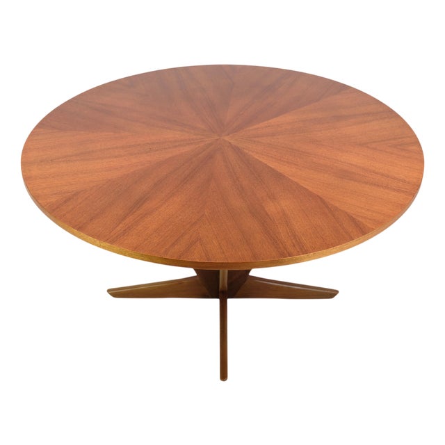 Vintage Coffee Table in Teak by Holger Georg Jensen for Kubus, 1960s For Sale