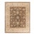 Oushak, One-of-a-Kind Hand-Knotted Area Rug - Green, 8' 2" x 9' 9" For Sale