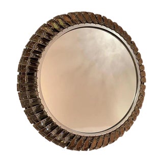 Mirror with Bakalowits Crystals from Palwa, 1960s For Sale