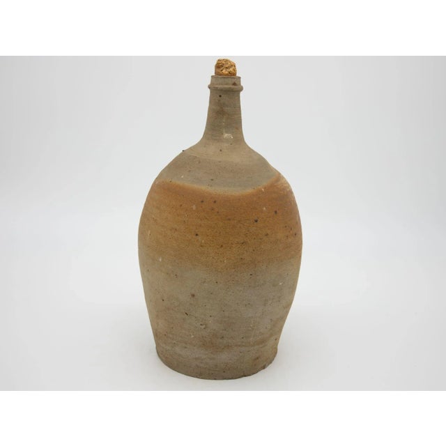 Late 19th Century Normandy Earthenware Jug With Cork For Sale - Image 5 of 9