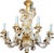 Venetian Gilt Wood Monkey 8 Light Chandelier Marked Italy For Sale - Image 4 of 4