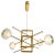 Modular Chandelier 4 Lamps by Contain For Sale