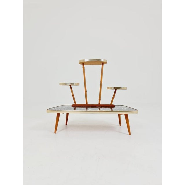 Contemporary Vintage German Plant Stand, 1950s For Sale - Image 3 of 13