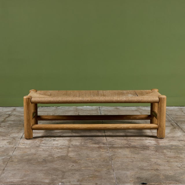 Tan Wim Den Boon Woven Bench For Sale - Image 8 of 18