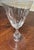 Mid 20th Century Duncan & Miller “Willow” Crystal Wine Glasses - Set of 8 For Sale - Image 4 of 8