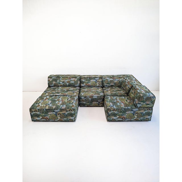 Mid-Century Modern Trio Modular Sofa by Franz Hero & Karl Odermatt for Cor, 1970s, Set of 5 For Sale - Image 3 of 13