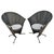 Cone-Shaped Armchairs by Steel-Line, 1980s, Set of 2 For Sale - Image 14 of 14