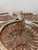 Vintage Glass and Stainless Steel Appetizer Platter, 1970s For Sale - Image 12 of 13