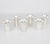 1940s Art Deco Silver Plate Cocktail Shaker and Six Barware Glasses - 7 pcs For Sale - Image 9 of 15