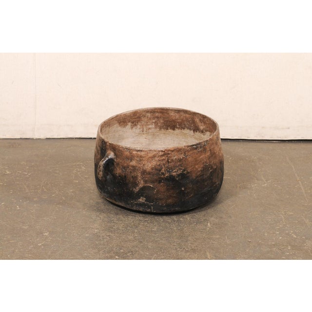 Early 20th C. Guatemalan Large Cooking Pot For Sale - Image 4 of 10