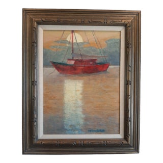 Nautical Painting by Marianne Hartnell For Sale