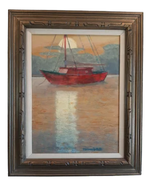 Nautical Painting by Marianne Hartnell