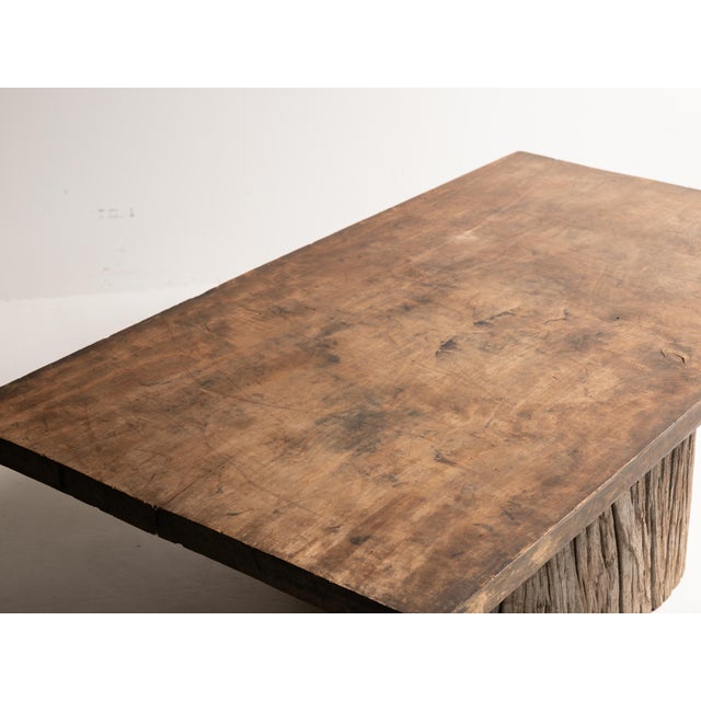 Japanese Antique Low Table 1860s-1920s / Sofa Table Wabi Sabi For Sale - Image 11 of 18