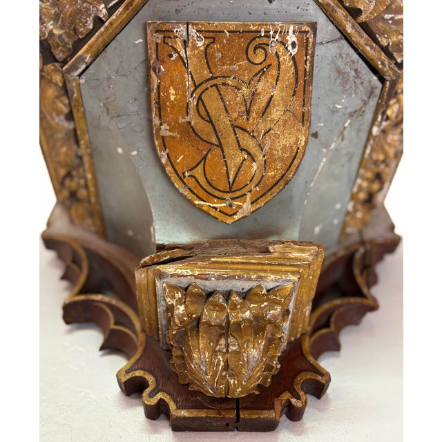 19th Century 19th Century Painted Corbel For Sale - Image 5 of 14